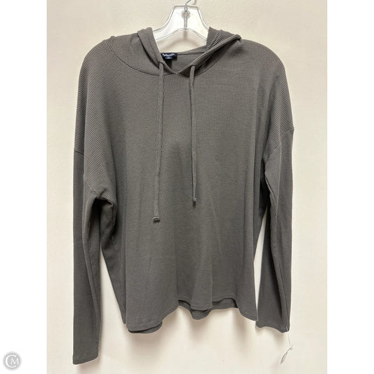Top Long Sleeve By Splendid In Grey, Size: S