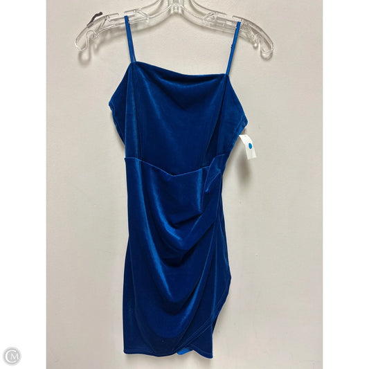 Dress Casual Short By Clothes Mentor In Blue, Size: S