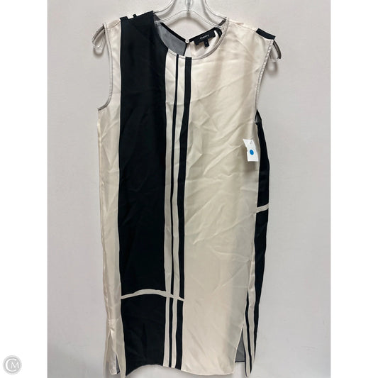 Dress Casual Short By Theory In Black & Cream, Size: Sp