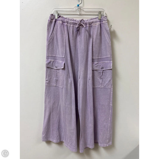 Pants Lounge By Mittoshop In Purple, Size: 12
