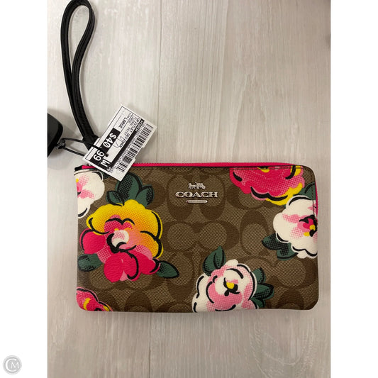 Wristlet Designer By Coach, Size: Large