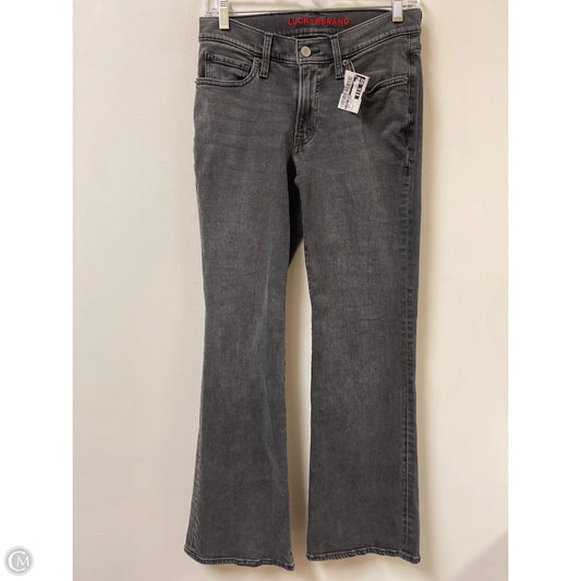 Jeans Flared By Lucky Brand In Grey Denim, Size: 4