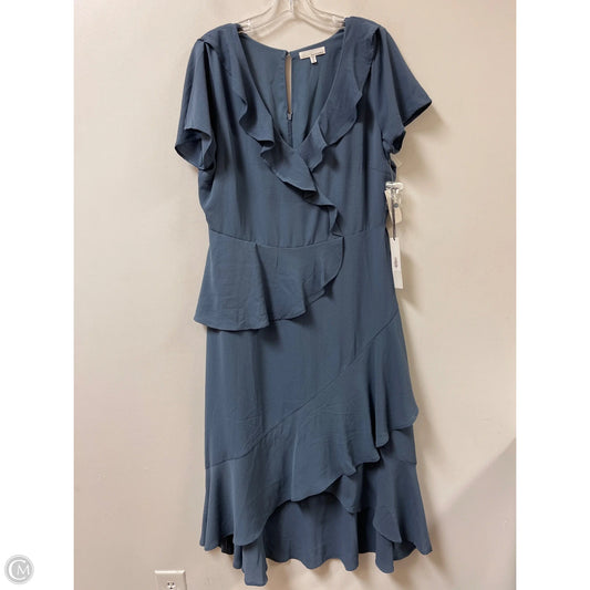 Dress Casual Maxi By June & Hudson In Blue, Size: Xl