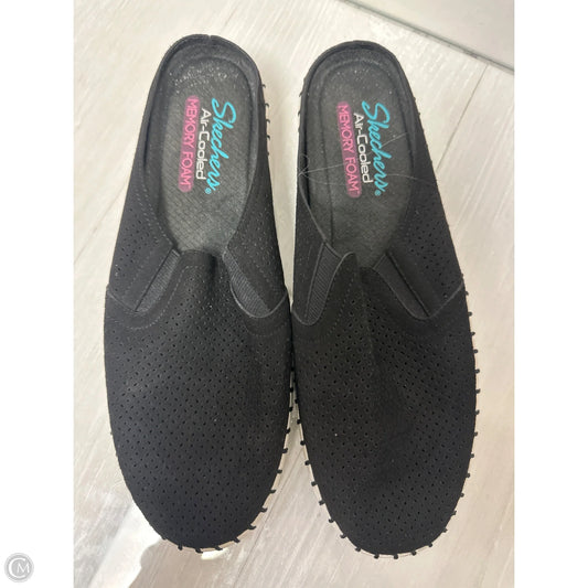 Shoes Flats By Skechers In Black, Size: 9