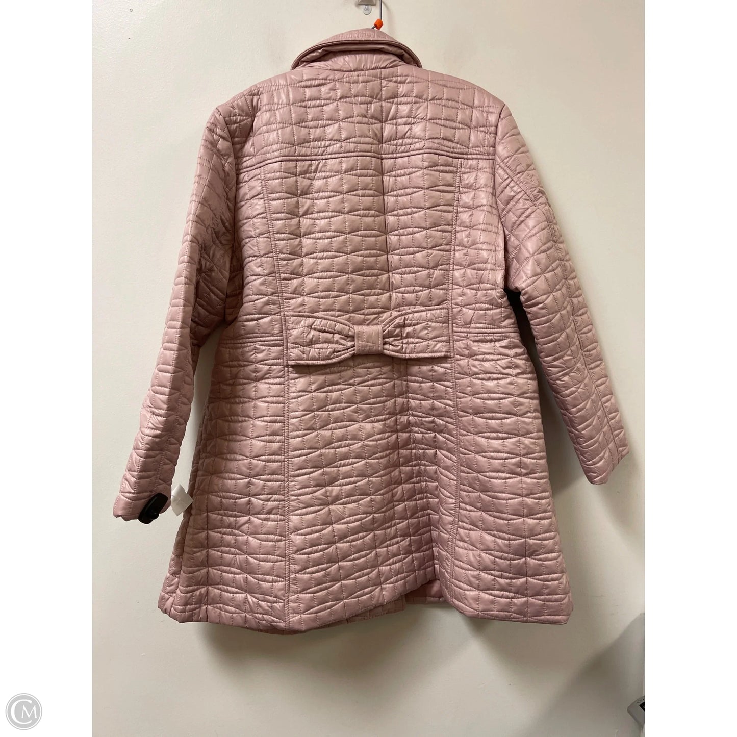 Coat Designer By Kate Spade In Pink, Size: 1x