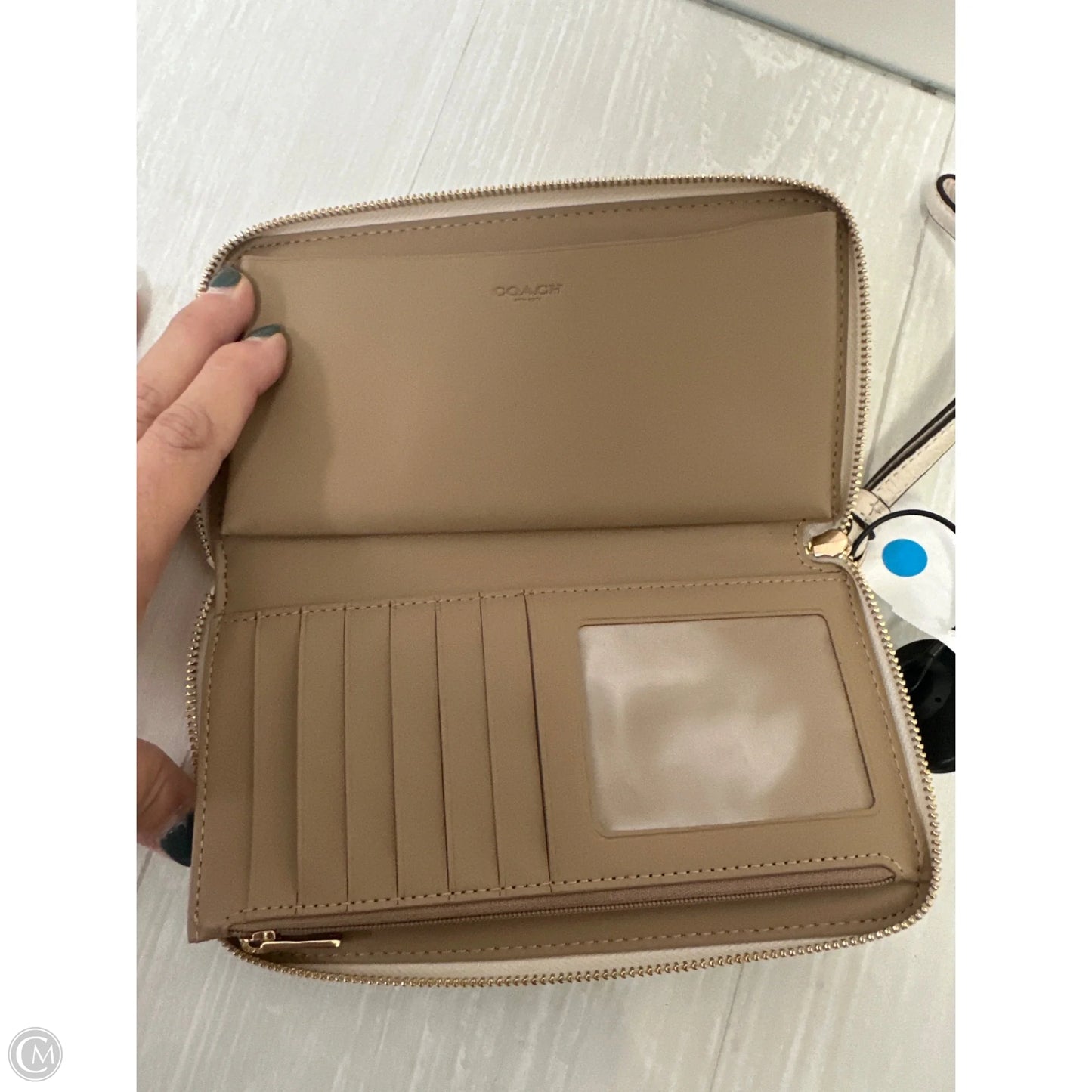 Wallet Designer By Coach, Size: Large