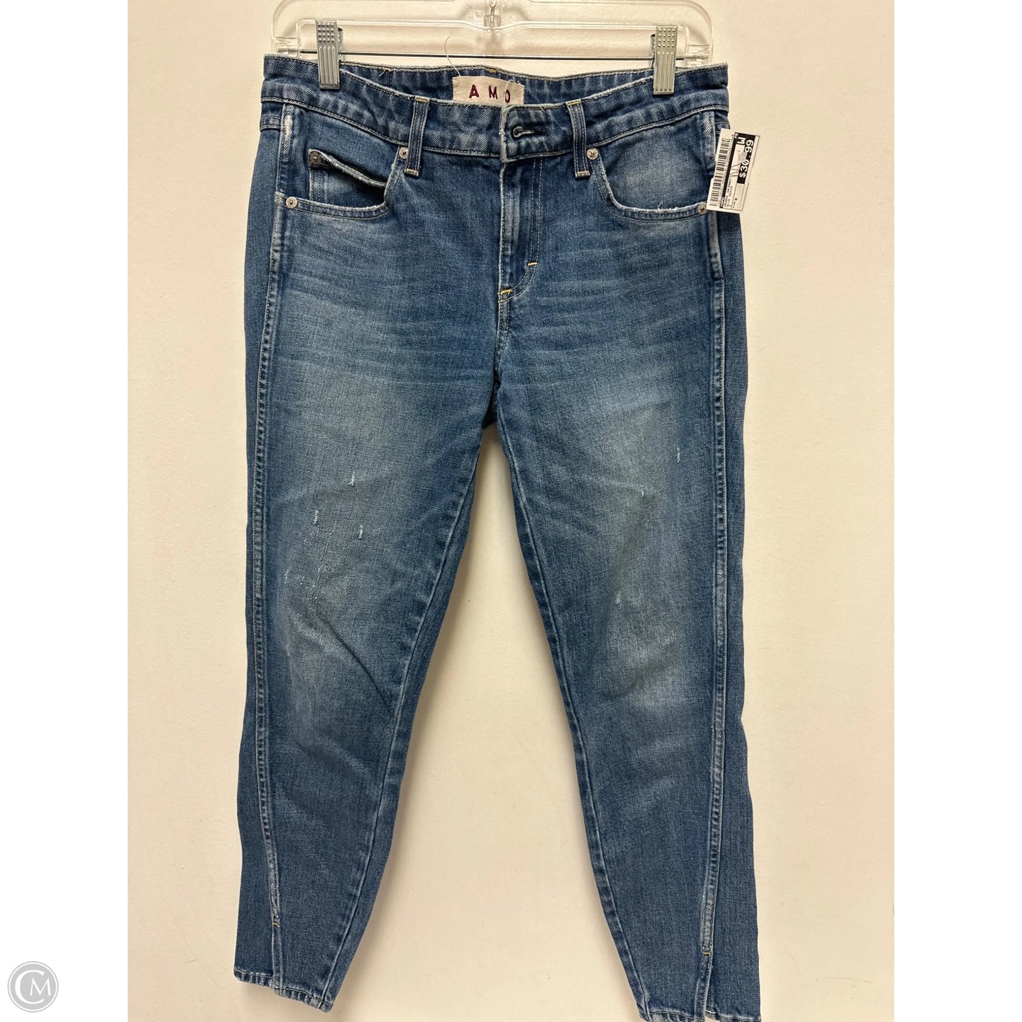 Jeans Skinny By Amo In Blue Denim, Size: 4