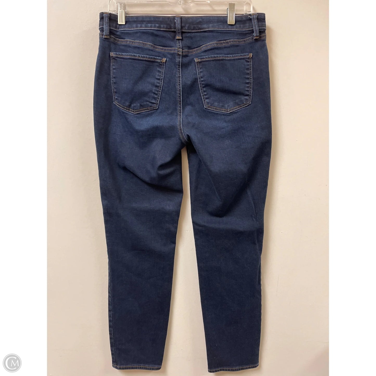 Jeans Skinny By Talbots In Blue Denim, Size: 8