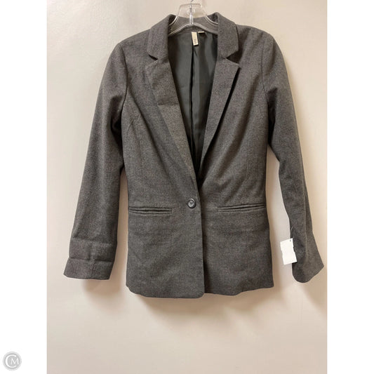Blazer By Frenchi In Grey, Size: Xs