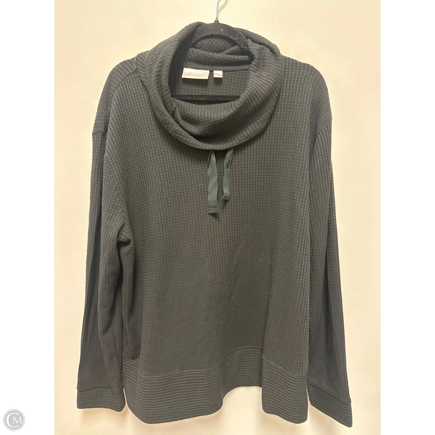 Sweatshirt Collar By Belle By Kim Gravel In Black, Size: Xl