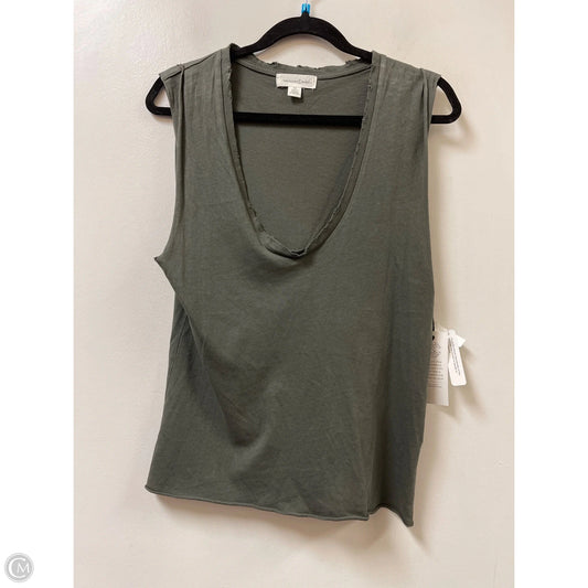Top Sleeveless By Treasure And Bond In Green, Size: Xs