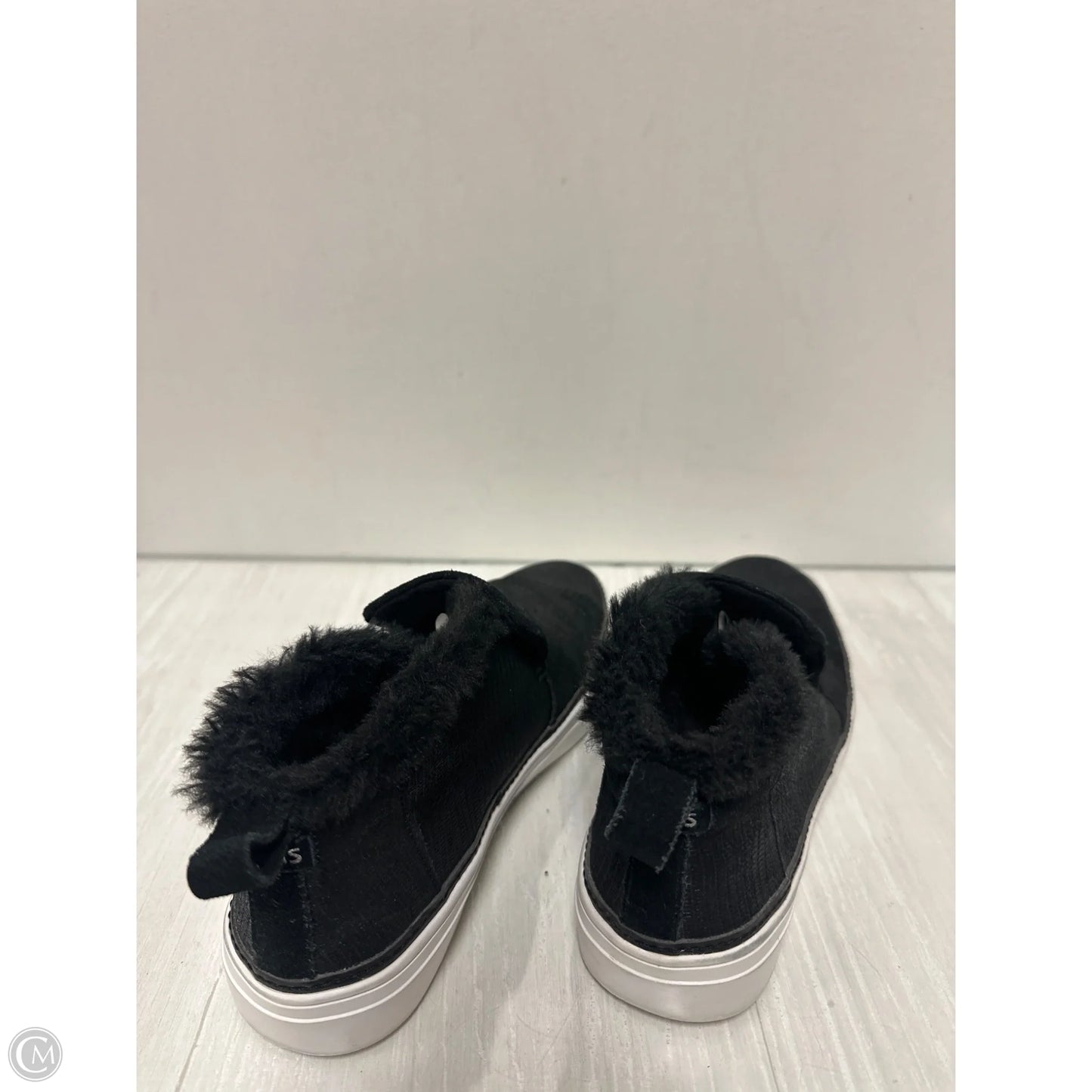 Shoes Flats By Toms In Black, Size: 7