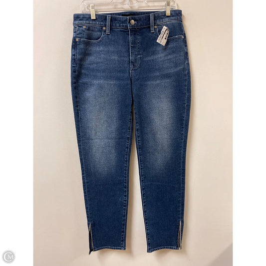Jeans Straight By Talbots In Blue Denim, Size: 8