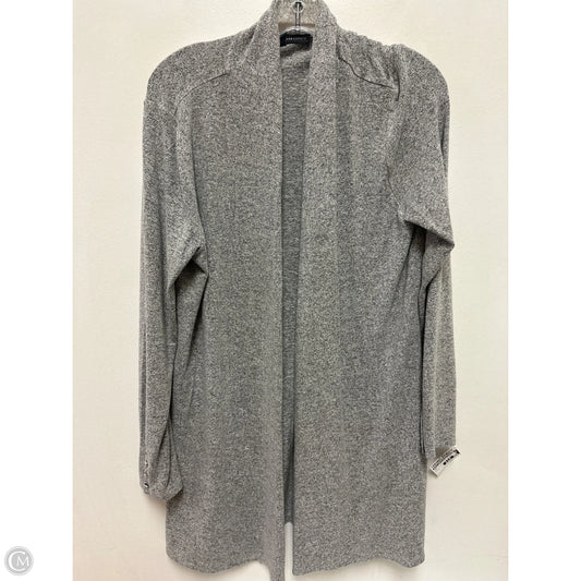 Sweater Cardigan By White House Black Market In Grey, Size: L