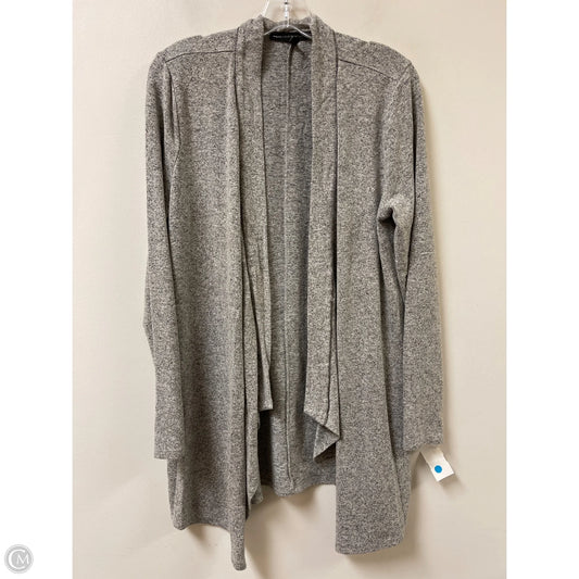 Sweater Cardigan By White House Black Market In Grey, Size: L
