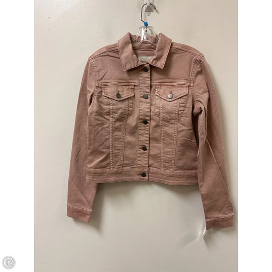 Jacket Denim By Kut In Pink, Size: M
