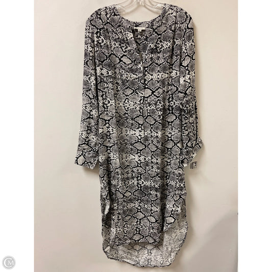 Dress Casual Midi By Clothes Mentor In Snakeskin Print, Size: M