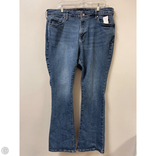 Jeans Boot Cut By Ana In Blue Denim, Size: 18