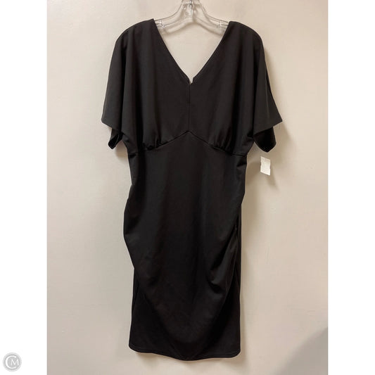 Dress Casual Midi By Kate Kasin In Black, Size: Xl