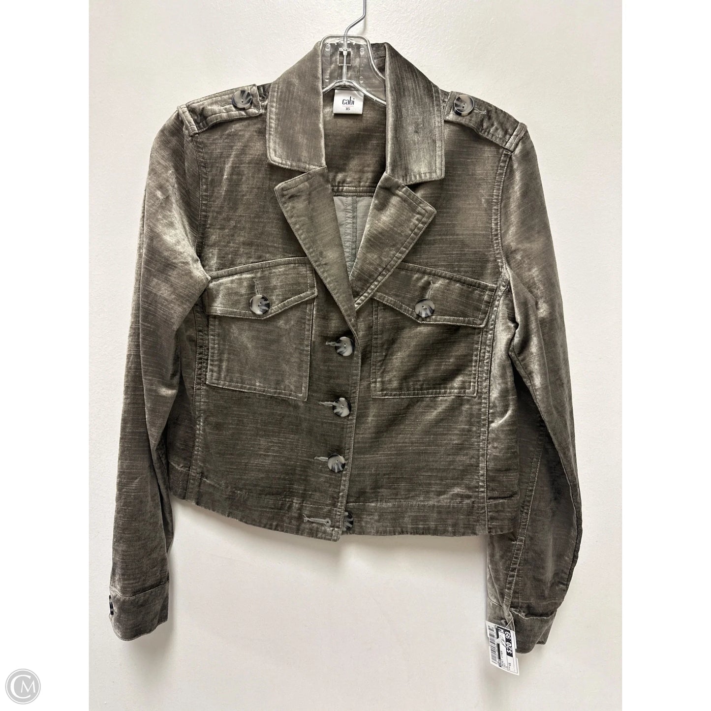 Jacket Other By Cabi In Grey, Size: Xs