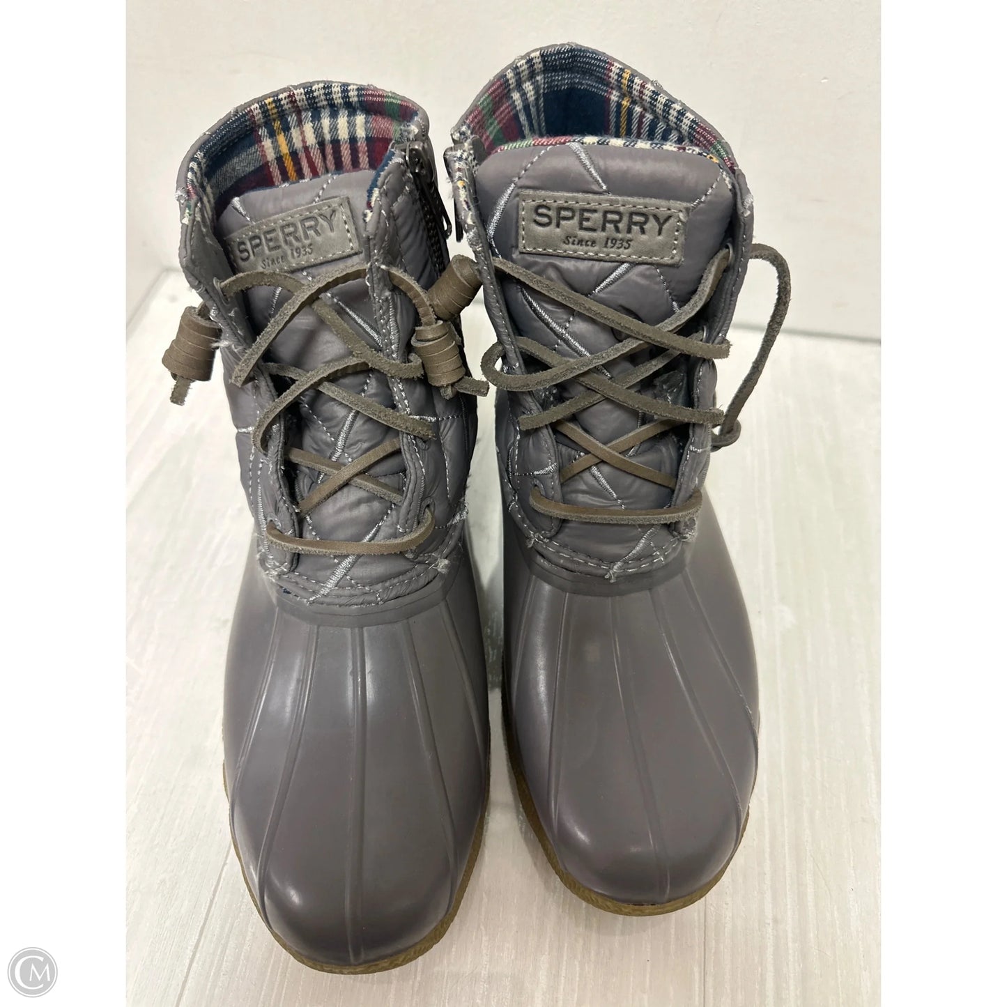 Boots Rain By Sperry In Grey, Size: 8