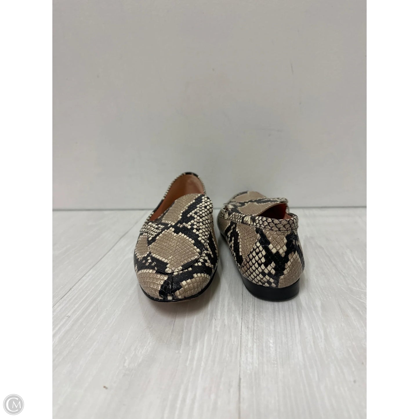 Shoes Flats By J. Crew In Snakeskin Print, Size: 8.5
