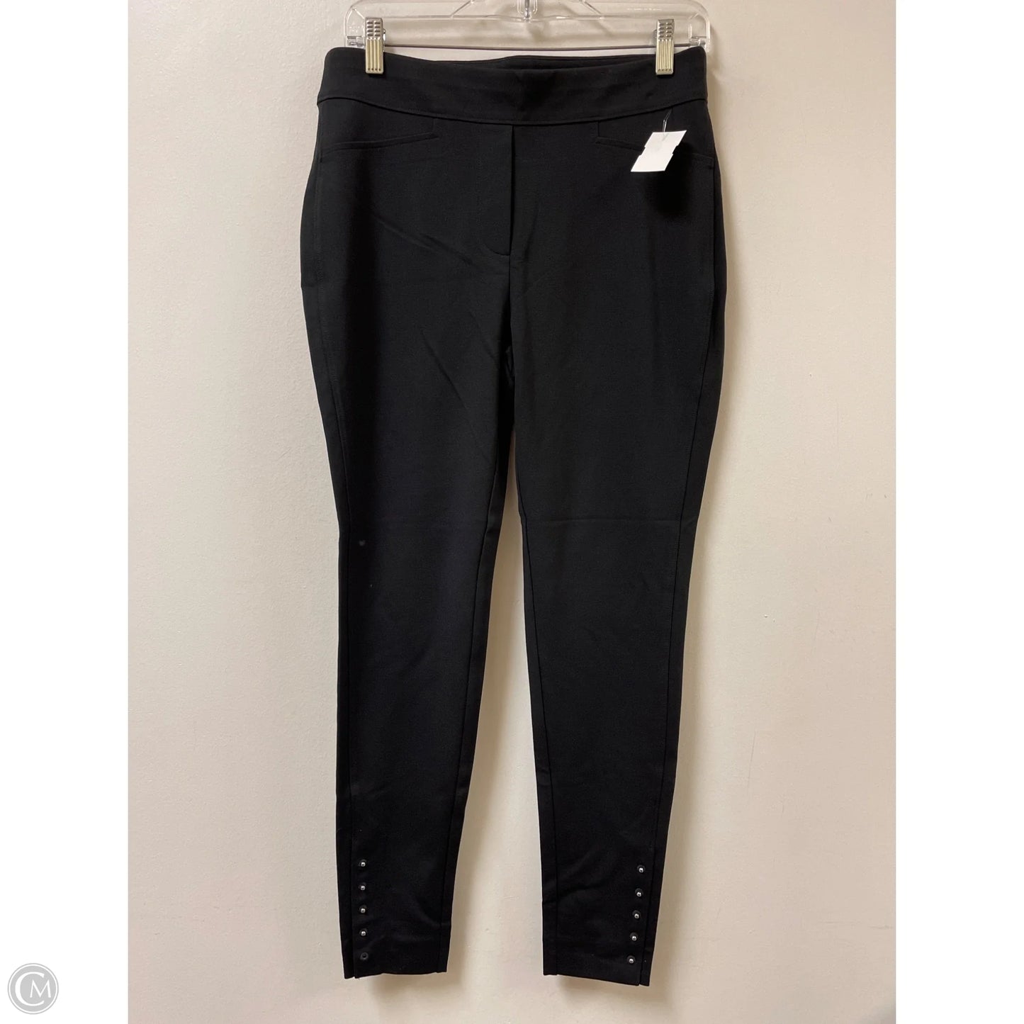 Pants Leggings By Chicos In Black, Size: 8