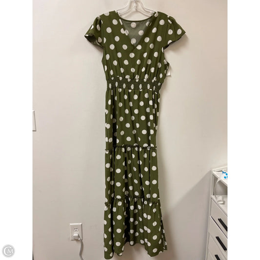 Dress Casual Maxi By Shein In Green, Size: Xl