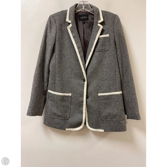 Blazer By Banana Republic In Grey, Size: S