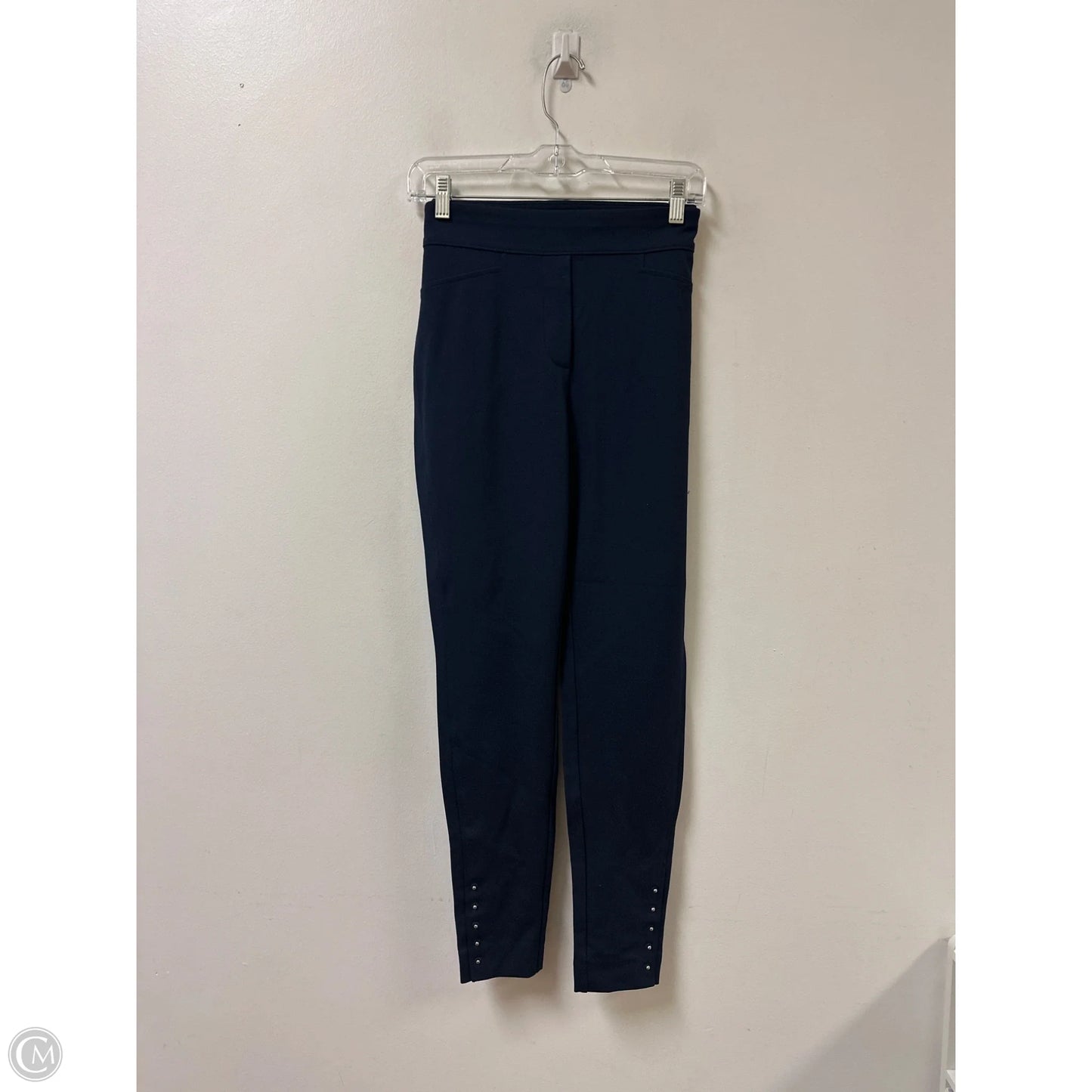 Pants Leggings By Chicos In Navy, Size: 8