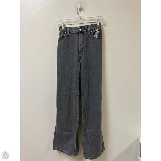 Jeans Wide Leg By Universal Thread In Grey Denim, Size: 10
