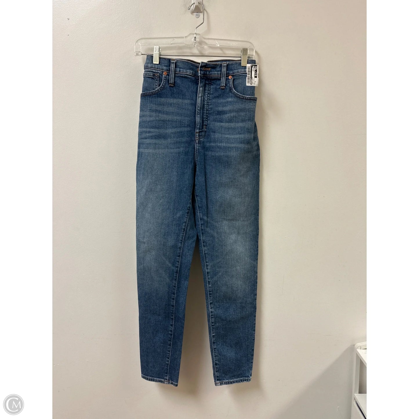 Jeans Skinny By Madewell In Blue Denim, Size: 12