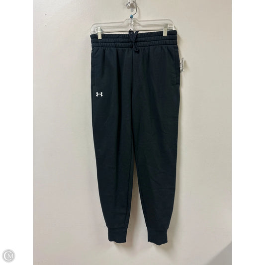 Athletic Pants By Under Armour In Black, Size: S