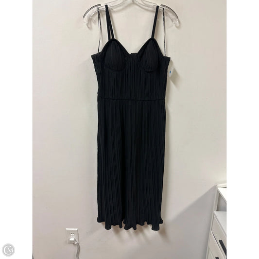 Dress Casual Midi By Dkny In Black, Size: S