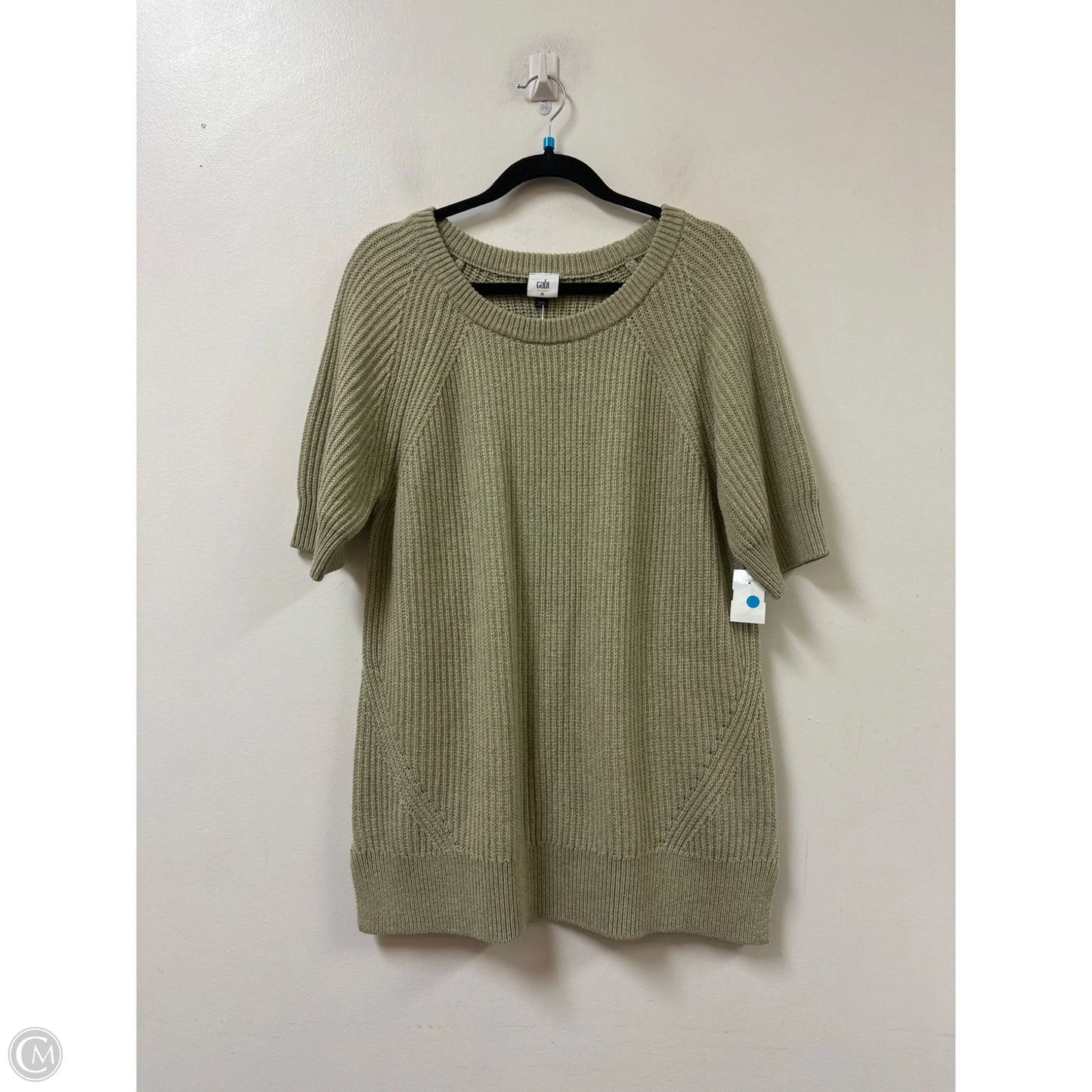 Tunic Short Sleeve By Cabi In Green, Size: M