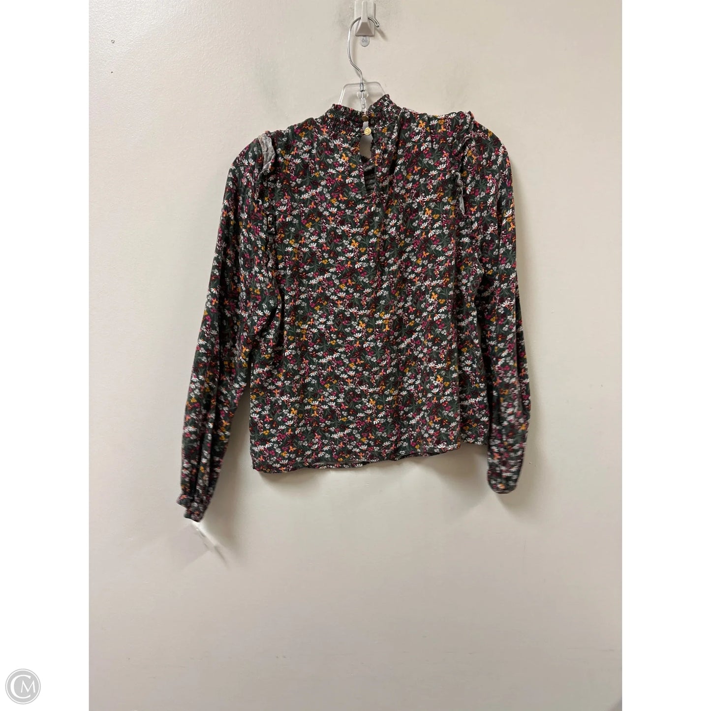 Top Long Sleeve By Draper James In Floral Print, Size: L