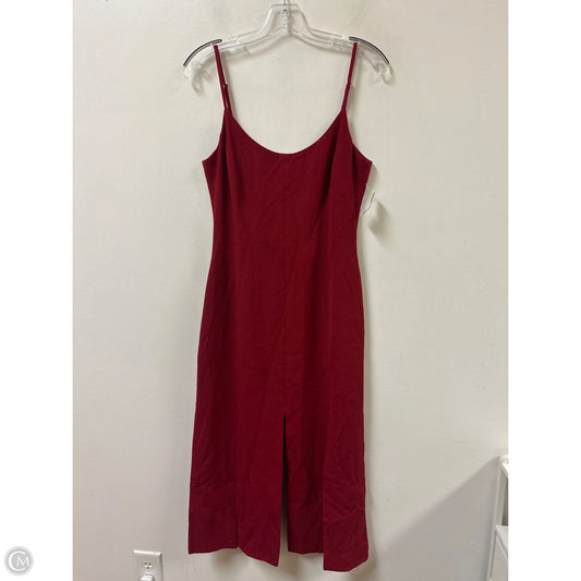 Dress Casual Midi By Dress The Population In Red, Size: M