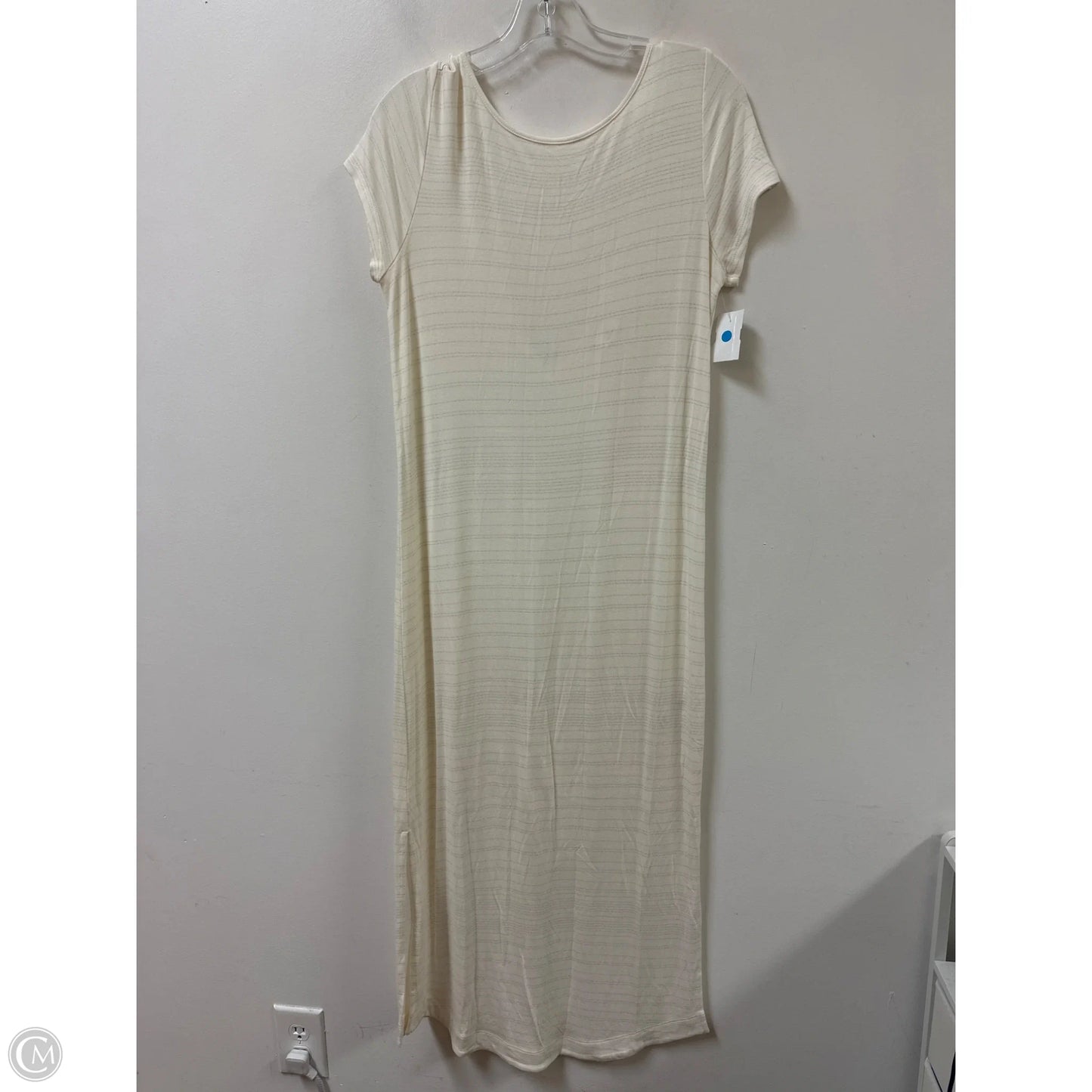 Dress Casual Maxi By Soma In Cream, Size: Xs