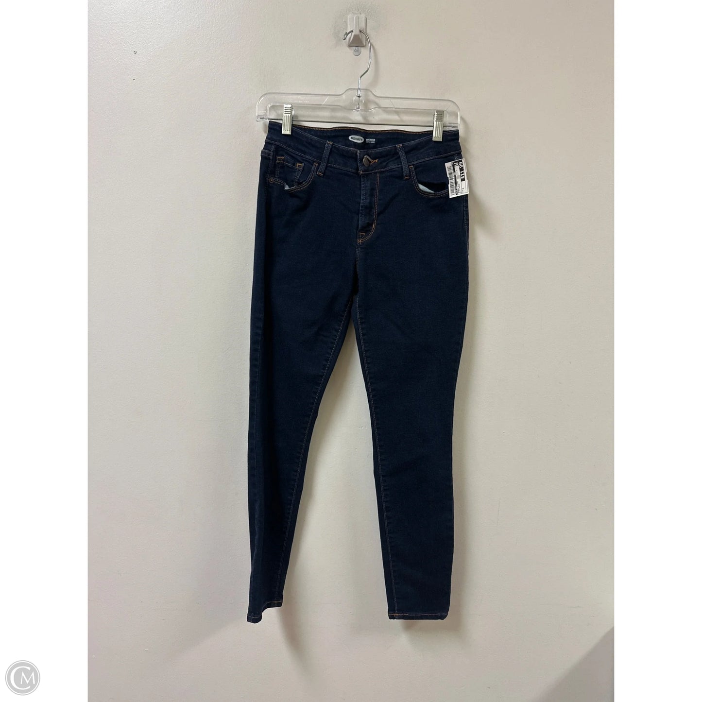 Jeans Skinny By Old Navy In Blue Denim, Size: 4
