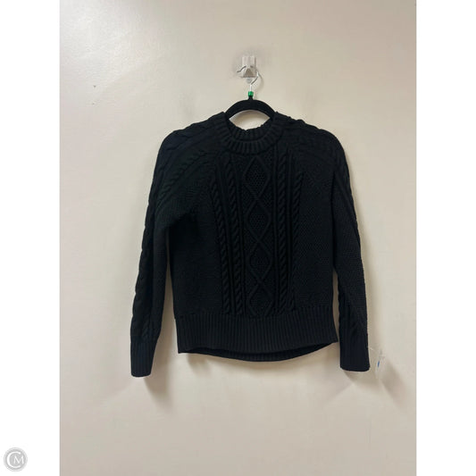 Sweater By Gap In Black, Size: Sp