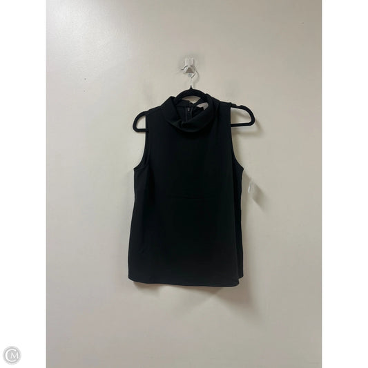 Top Sleeveless By H&m In Black, Size: S