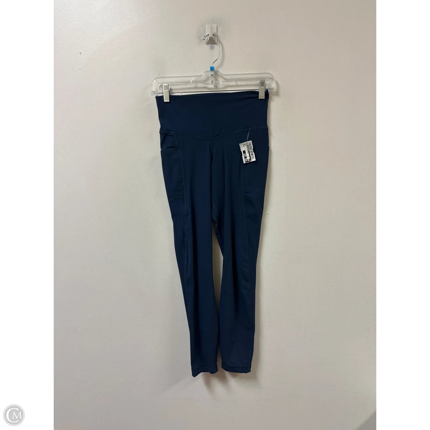 Athletic Leggings By Members Mark In Navy, Size: S
