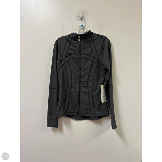 Athletic Jacket By Clothes Mentor In Grey, Size: M