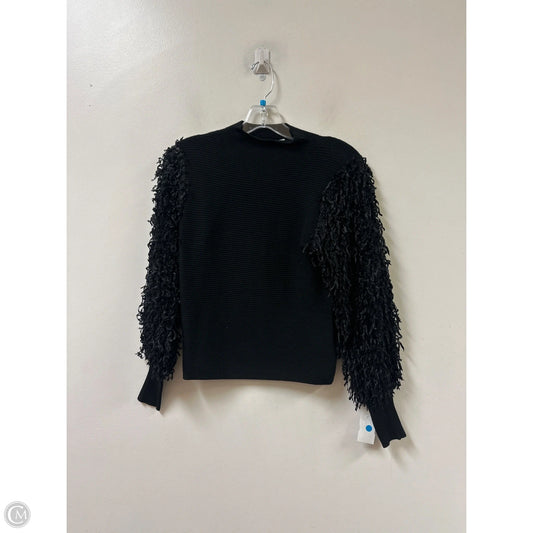 Top Long Sleeve By Sioni In Black, Size: S