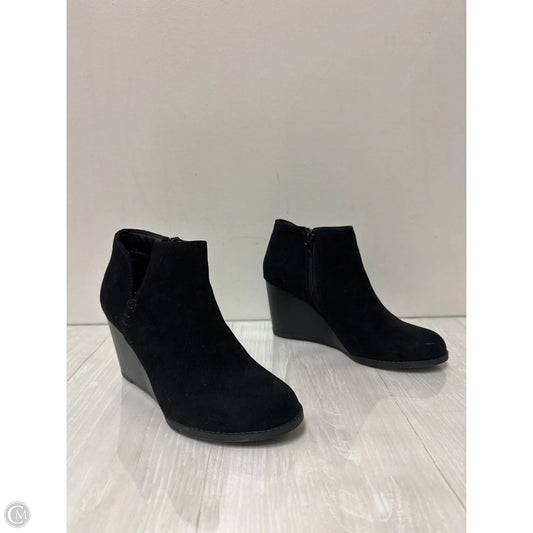 Boots Ankle Heels By Sugar In Black, Size: 8