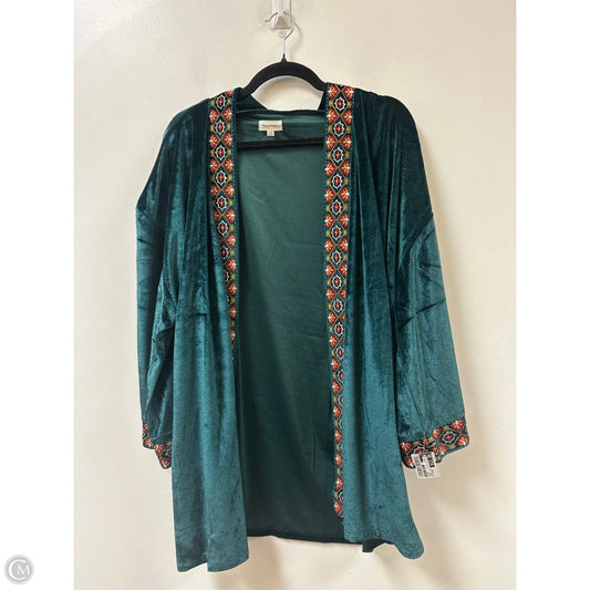 Kimono By World Market In Green, Size: Osfm