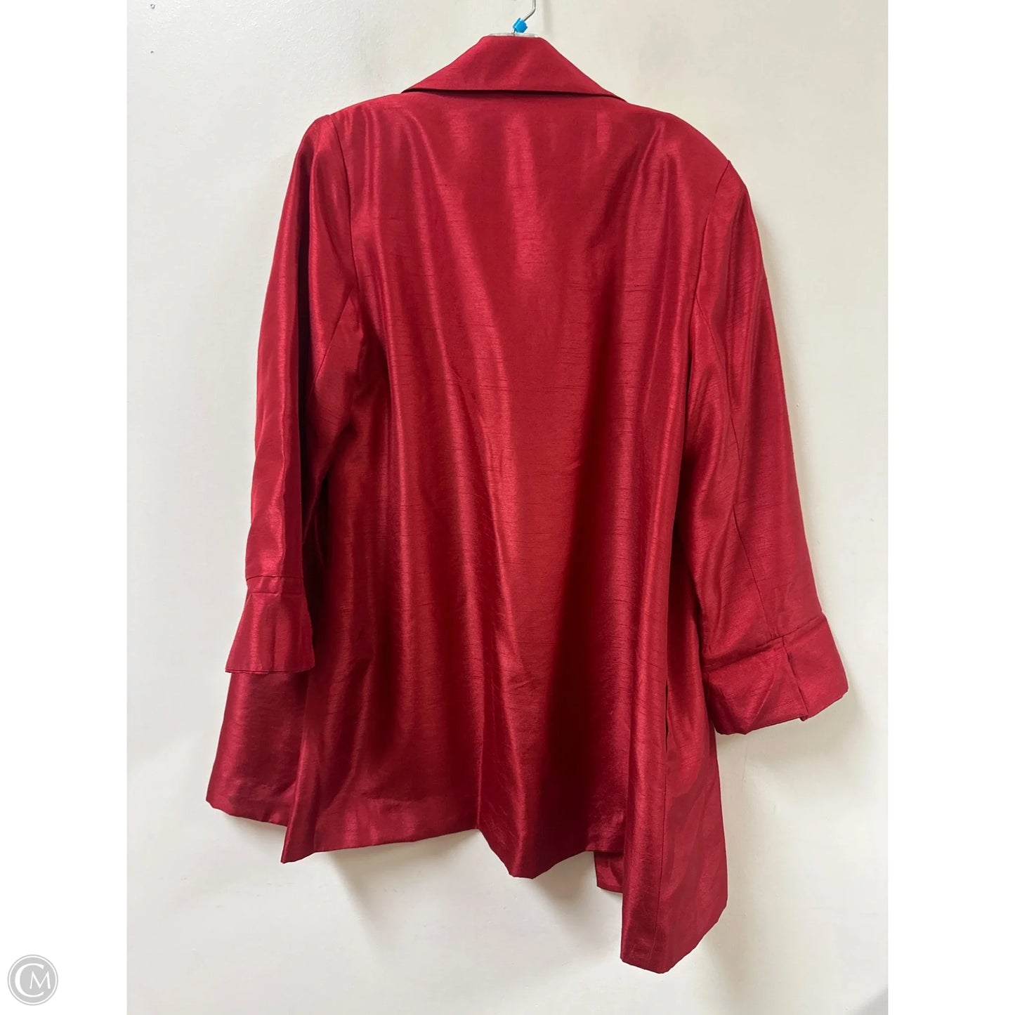 Blazer By Chicos In Red, Size: M