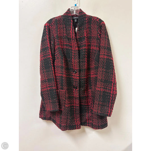 Blazer By Lane Bryant In Black & Red, Size: Xl