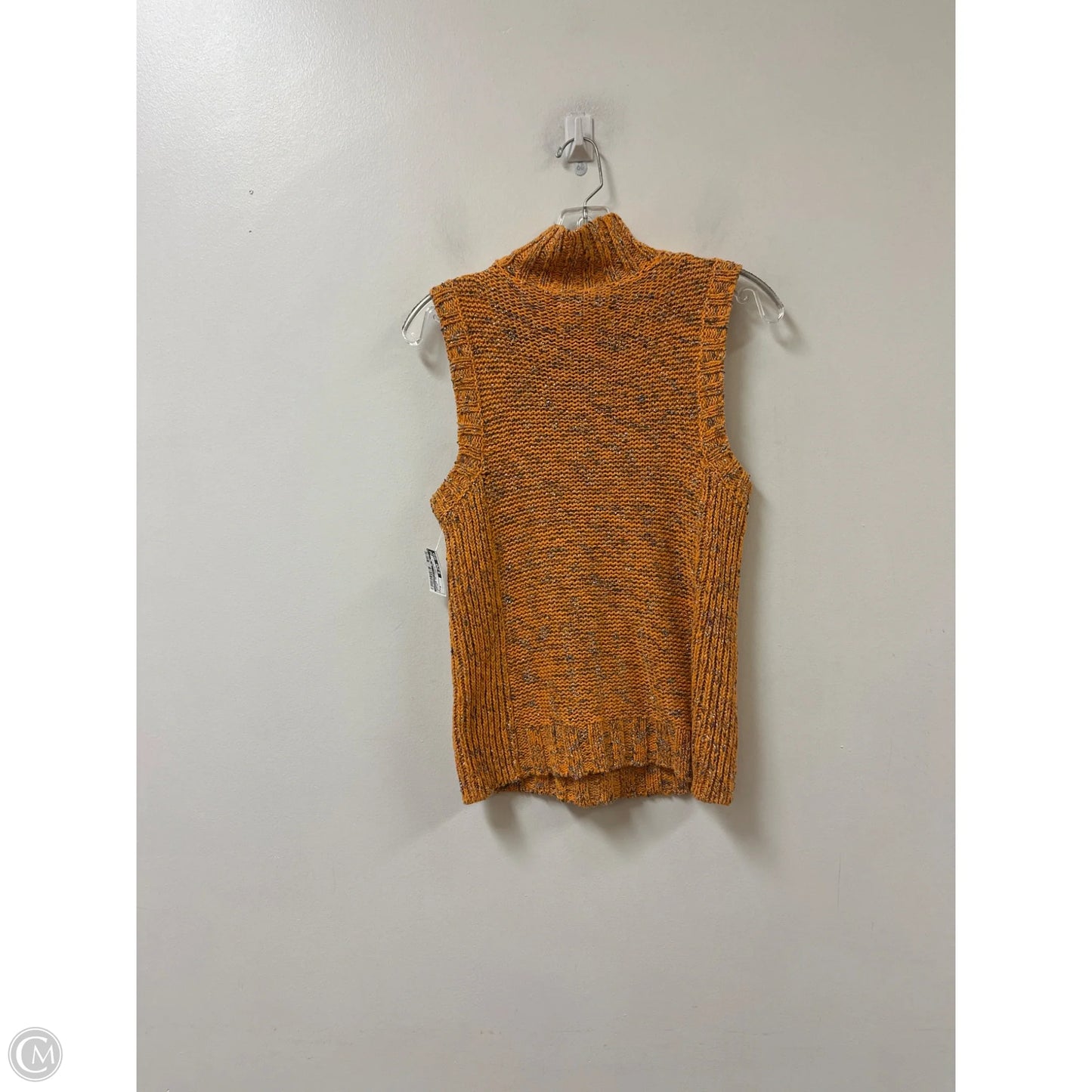 Sweater Short Sleeve By Anthropologie In Yellow, Size: M
