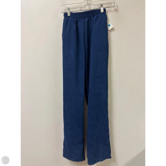Pants Wide Leg By Clothes Mentor In Navy, Size: 12